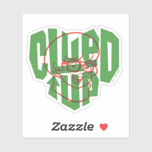 Sticker Scooby-Doo | Velma Cluted Up (Feuille)