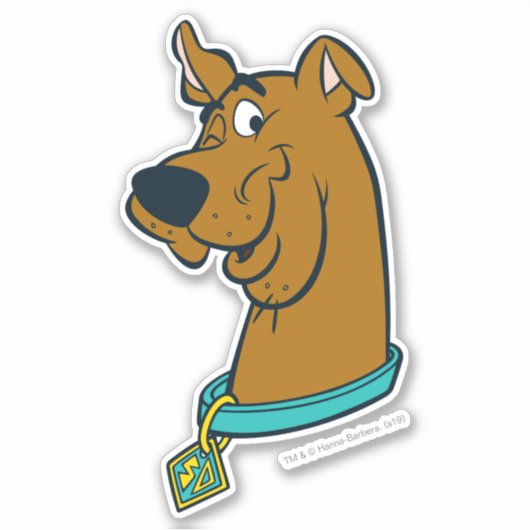 Sticker Scooby-Doo Winking (Devant)