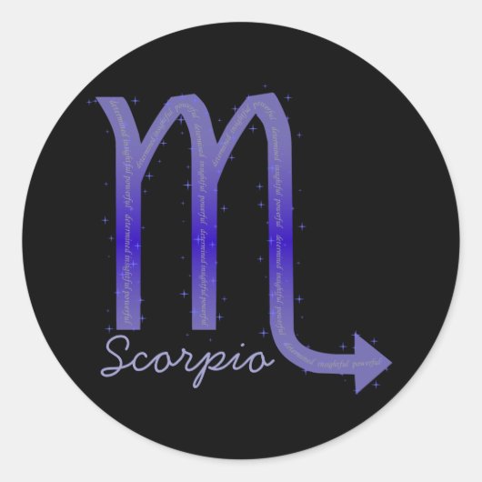Sticker Scorpio (Devant)