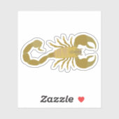 Sticker Scorpion (Feuille)