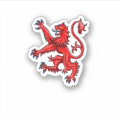 Sticker Scotland Lion Rampant (Devant)