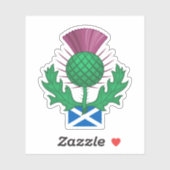 Sticker Scotland Thistle (Feuille)