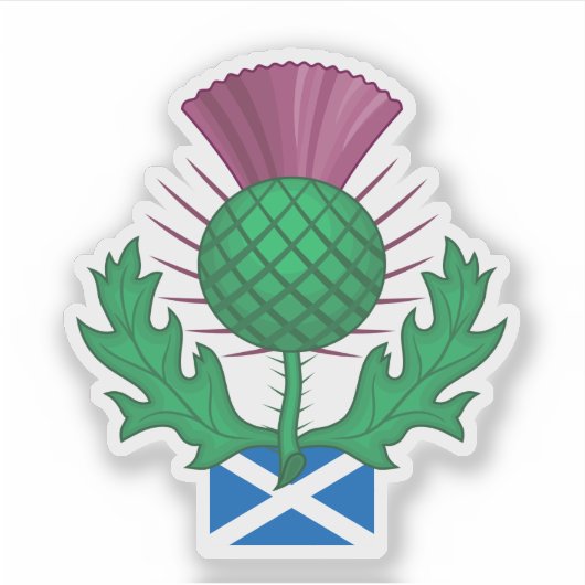 Sticker Scotland Thistle (Devant)