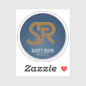 Sticker Scott Ruhs Logo (Feuille)