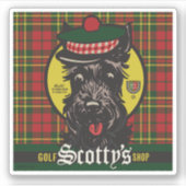 Sticker Scotty's Golf Shop (Devant)