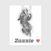 Sticker SCP-049 sur le swing (Feuille)