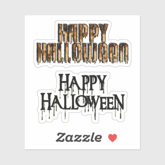 Sticker Scrap Book Happy Halloween (Feuille)