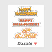 Sticker Scrap Book Happy Halloween (Feuille)