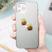 Sticker Scrap Book Mini Pumpkins Thanksgiving (Téléphone)