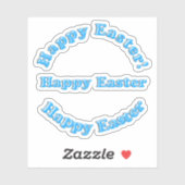 Sticker Scrap Booking Happy Easter (Feuille)