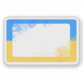 Sticker Scrapbook du gestionnaire d'autocollants ukrainien (Devant)