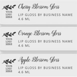 Sticker Script mignon Avec Logo Nettoyer Le Maquillage De