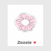 Sticker Scrunchie de cheveux (Feuille)
