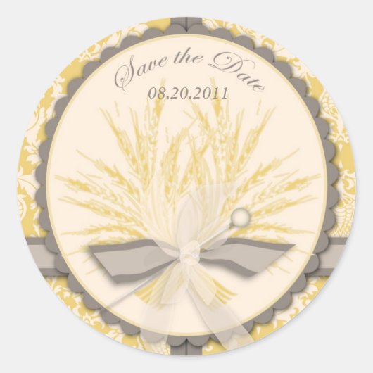 Sticker SD de la récolte d'été (Devant)