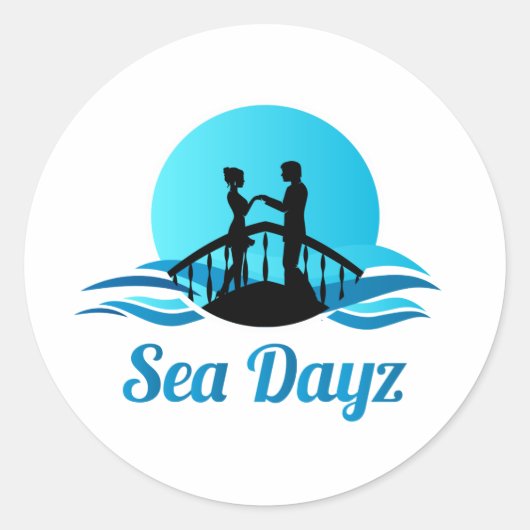 Sticker Sea Dayz (Devant)