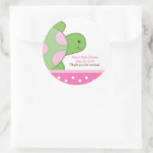 Sticker SEA TURTLE Seaturtle rose Favoriser (Sac)