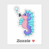 Sticker Seahorse (Feuille)