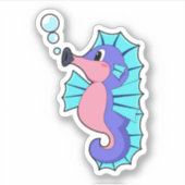 Sticker Seahorse (Devant)