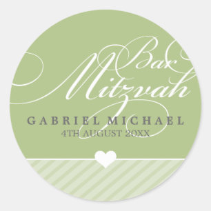 STICKER SEAL - BAT MITZVAH :: heerlijk type 3
