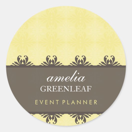 STICKER SEAL :: design à motif 1 (Devant)