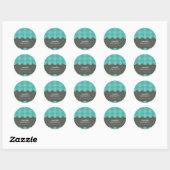STICKER SEAL :: design à motif 5 (Feuille)