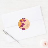 STICKER SEAL :: Gom gebladerte 8 (Envelop)