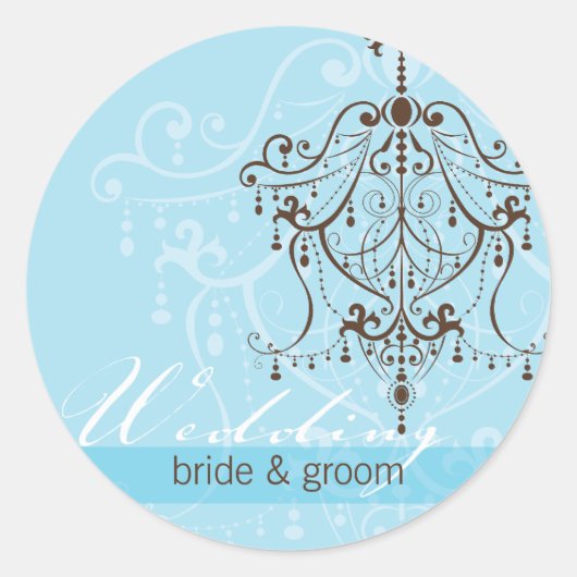 STICKER / SEAL :: kroonluchter (Voorkant)