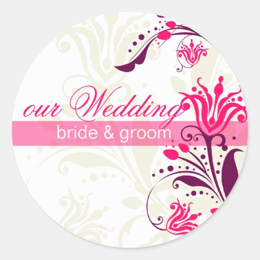 STICKER / SEAL :: Lelie (Voorkant)