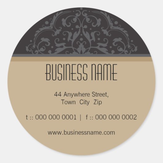 STICKER SEAL :: mandala 1 (Voorkant)