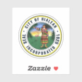 Sticker Seal of Hialeah, Florida (Feuille)