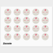 STICKER SEAL schattig bruiloft vingerafdruk hart l (Vel)