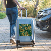 Sticker Seamless pattern with golden ferns (Valise Insitu)