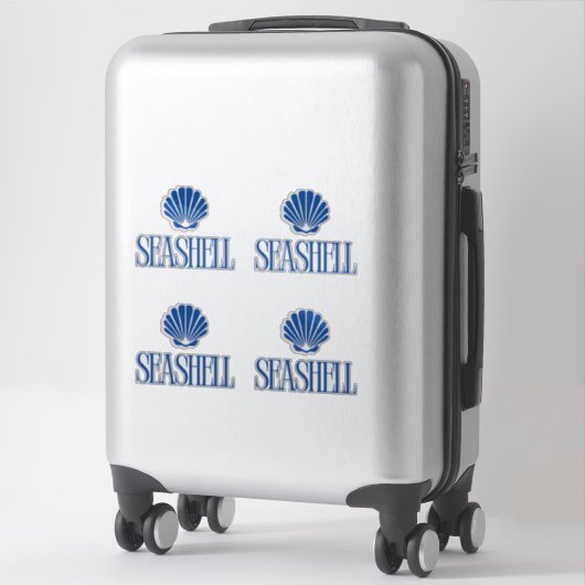 Sticker Seashell (Sur valise)