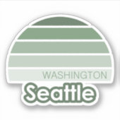 Sticker Seattle Washington (Devant)