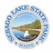 Sticker Sebago Lake SP (Devant)