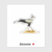 Sticker Secrétaire Bird (Feuille)