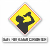 Sticker Sécurité de la consommation humaine (Devant)