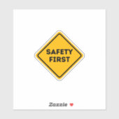 STICKER SÉCURITÉ EN PREMIER (Feuille)