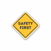 STICKER SÉCURITÉ EN PREMIER (Devant)