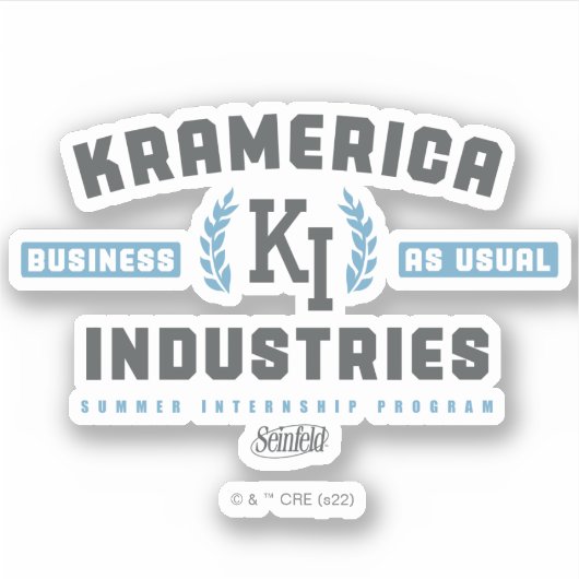 Sticker Seinfeld | Kramerica Industries (Devant)