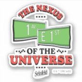 Sticker Seinfeld | Le Nexus de l'Univers (Devant)