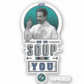 Sticker Seinfeld | Pas De Soupe Pour Vous Graphique (Devant)