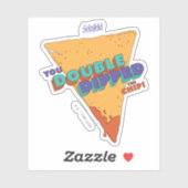 Sticker Seinfeld | Vous avez deux fois trempé la puce (Feuille)