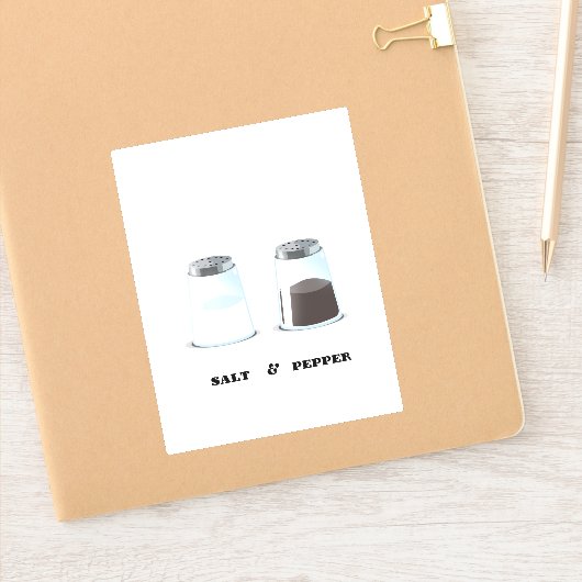 Sticker Sel & Poivre (Carnet)
