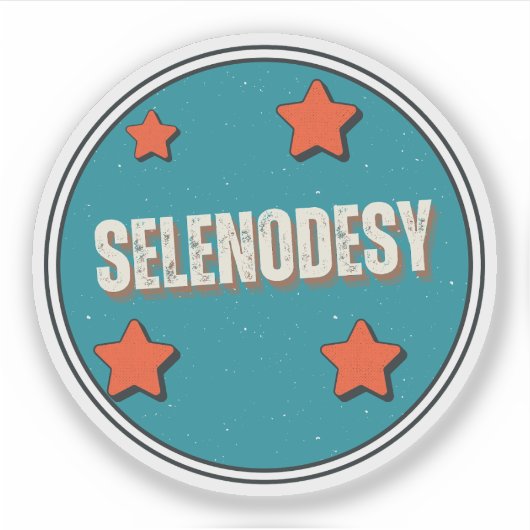 Sticker Sélénodésie (Devant)