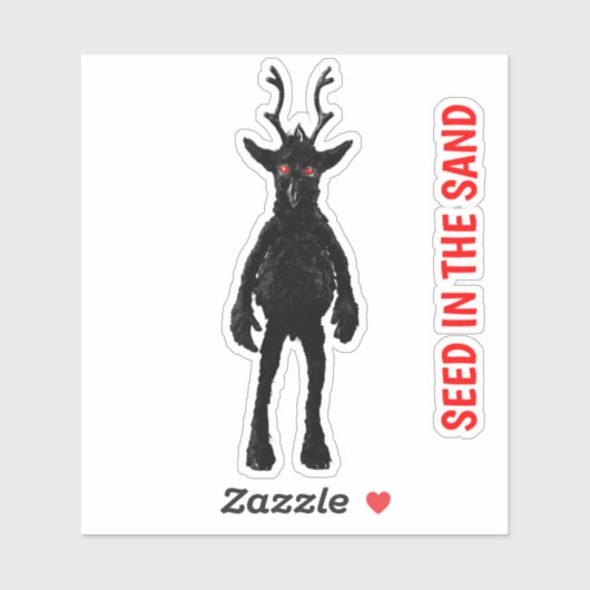 Sticker Semences dans le sable (Feuille)