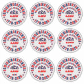 Sticker Semiquincentenaire Patriotc 1776-2026 Multi (Devant)