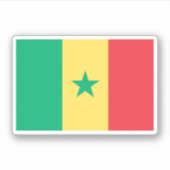 Sticker Sénégal (Devant)