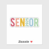 Sticker Senior 2025 (Feuille)