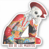 Sticker Señor Hombre Dia De Los Muertos (Devant)